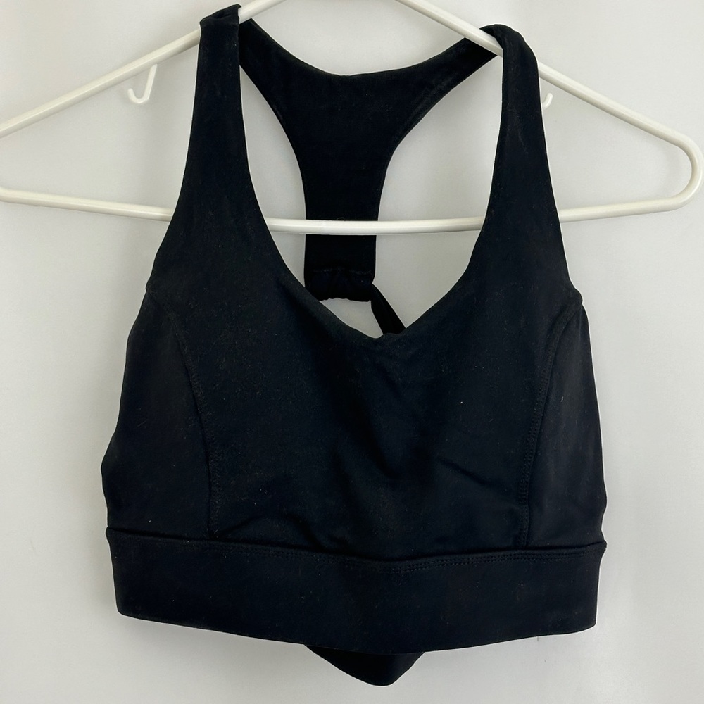 Women’s New Black Sports Bra Size L